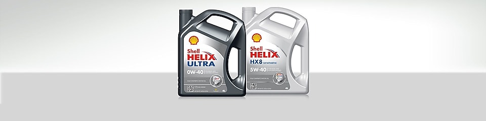 Gama de lubricantes totalmente sintéticos para motor Shell Helix
