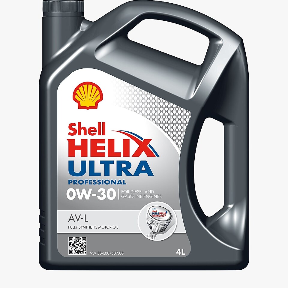 Foto del envase de Shell Helix Ultra Profesional AV-L 0W-30