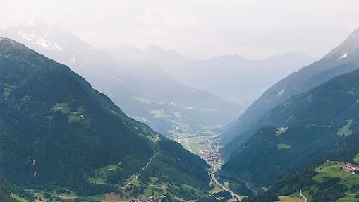 Rutas entre valles con un hermoso entorno natural