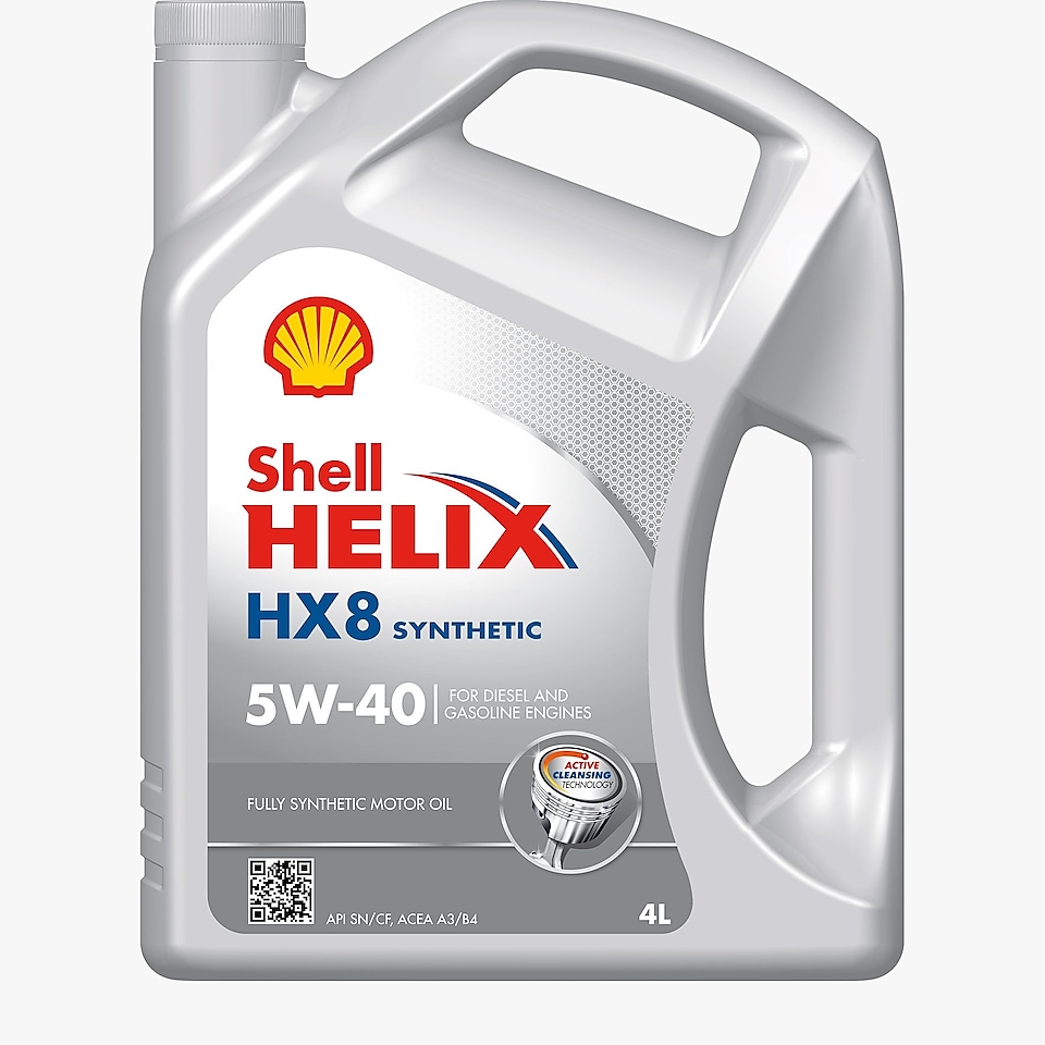 Foto del envase de Shell Helix HX8 Sintético 5W-40
