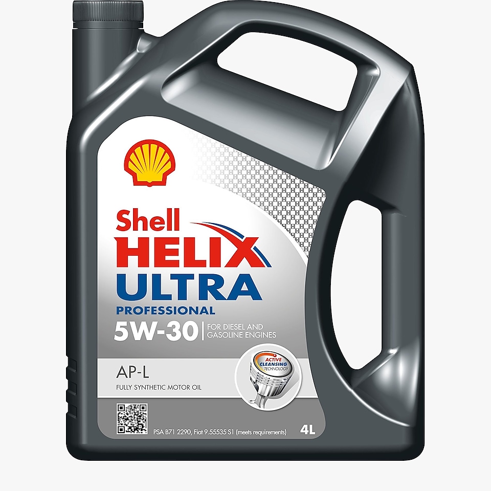 Foto del envase de Shell Helix Ultra Profesional AP-L 5W-30