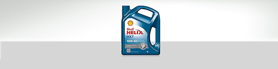Gama de lubricantes semisintéticos para motor Shell Helix