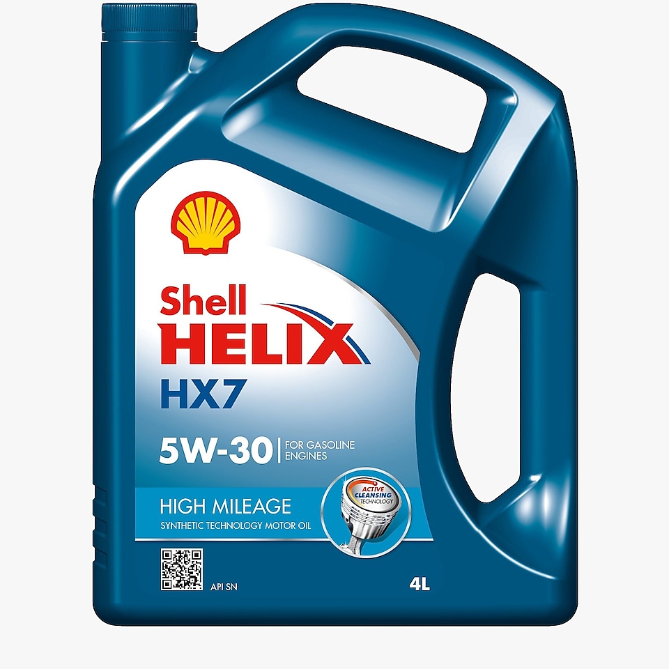 Shell Helix HX7 Alto kilometraje 5W-30