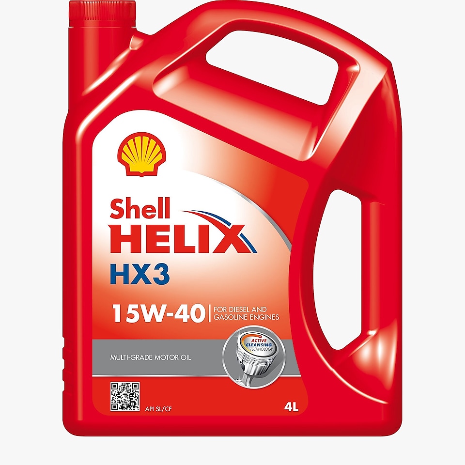 Foto del envase de Shell Helix HX3 15W-40